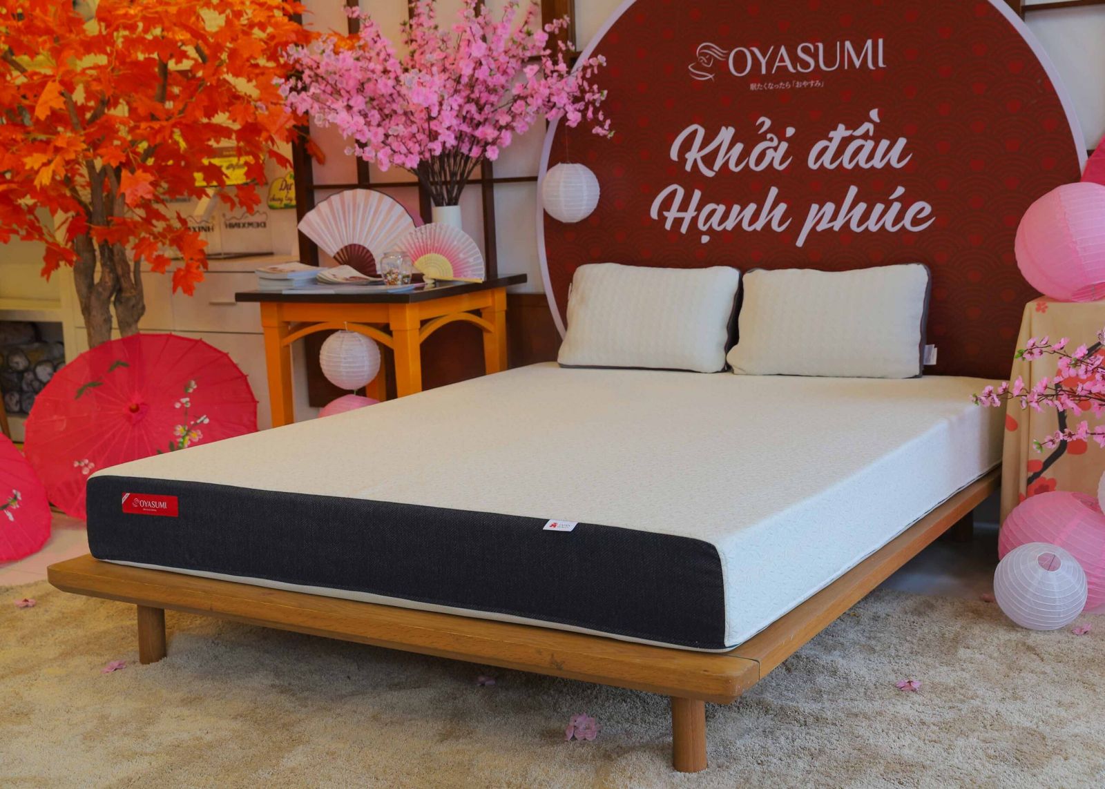 Đệm foam đa tầng Massage Inoac Oyasumi 7 zone