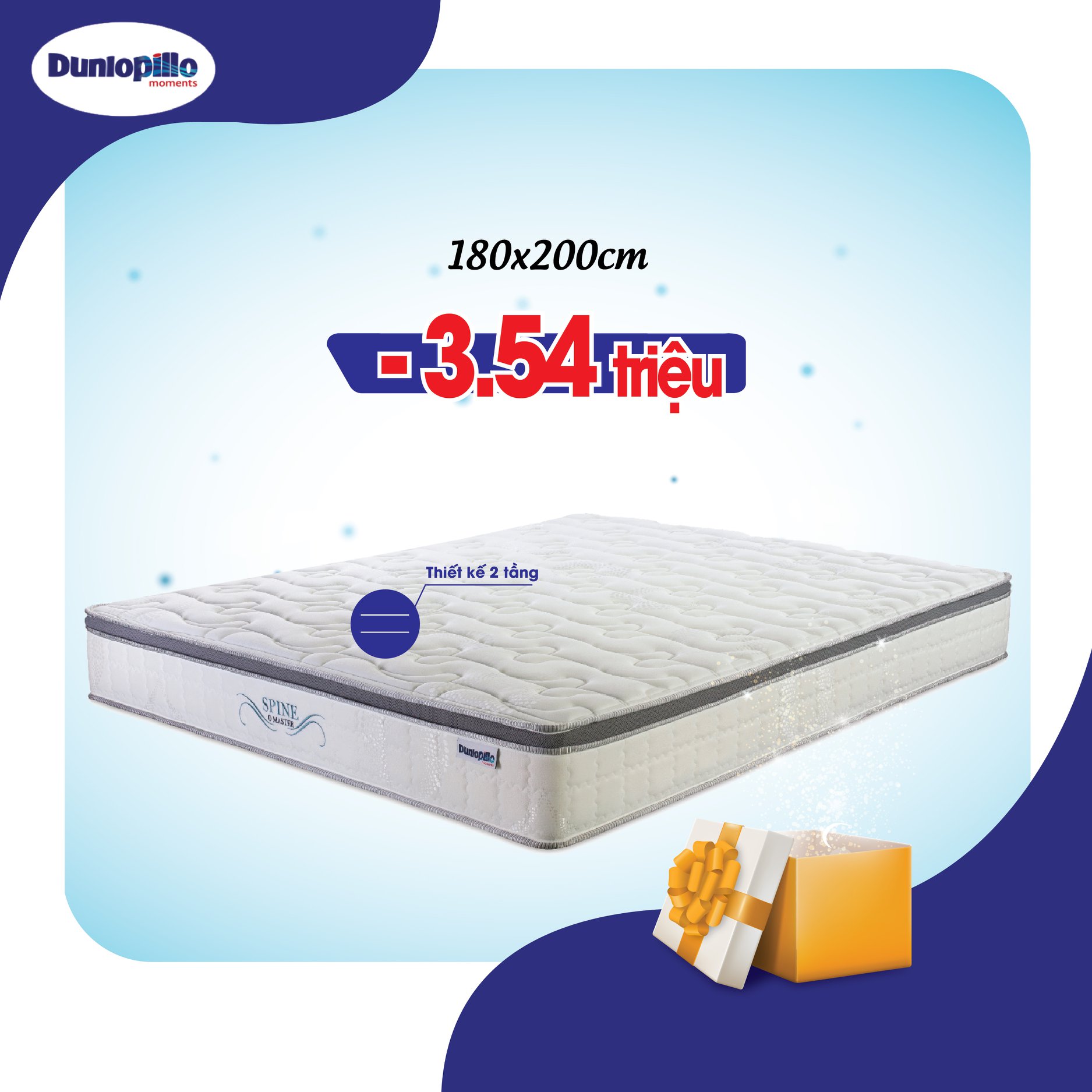 Bảng giá Đệm hãng Dunlopillo năm 2020